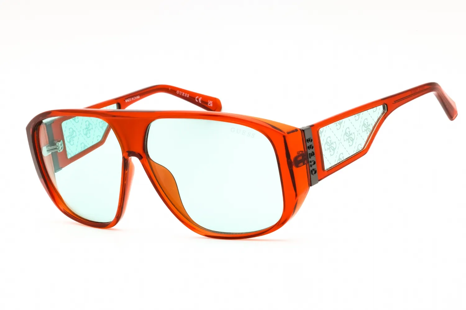Guess GU00135 44V Sunglasses Orange 61mm Unisex