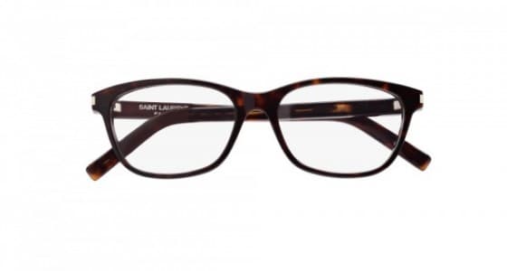 Saint Laurent SL12 002 Eyeglasses Brown 52mm Women