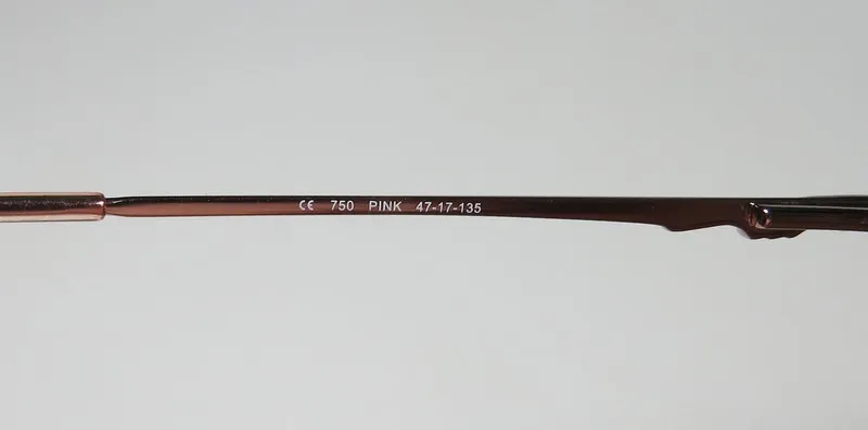 Elite Eyewear Intelli Clip 750 pink Eyeglasses Brownish Pink 47mm 9