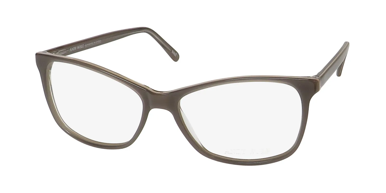 Andy Wolf 5072 g Eyeglasses Brown 55mm Unisex