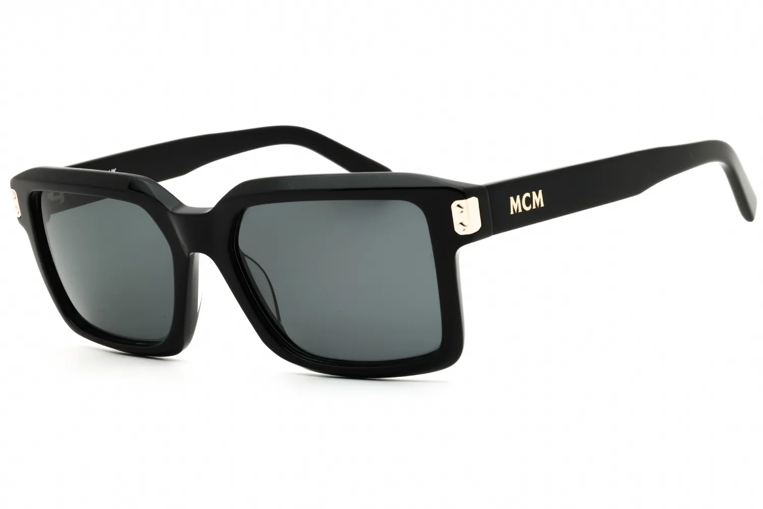 MCM MW0020 01A Sunglasses Shiny Black 54mm Unisex