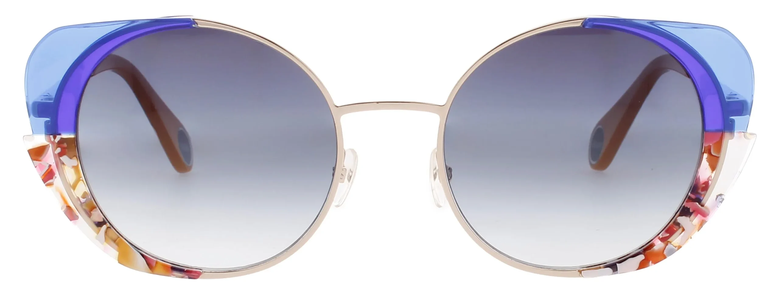 Woow SUPER-WILD-1 0322 Sunglasses Clear Klein Blue 49mm Women 2