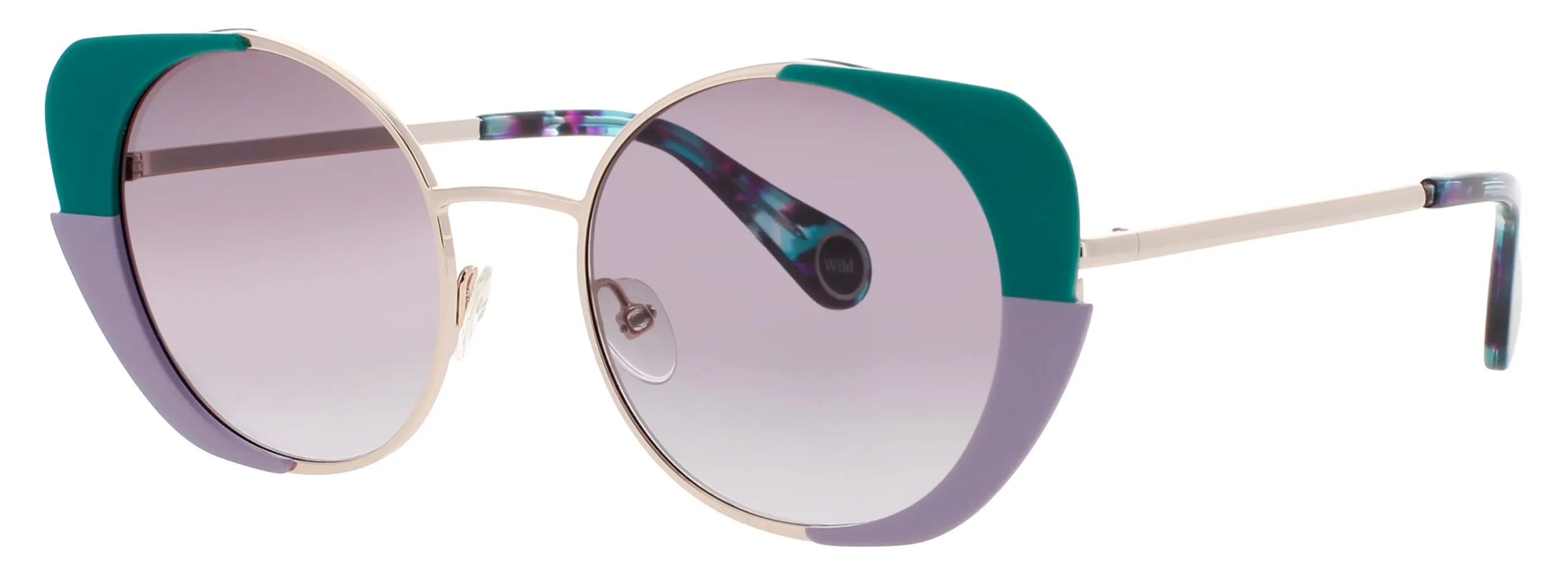 Woow SUPER-WILD-1 0360 Sunglasses Opaque Emerald Green 49mm Women