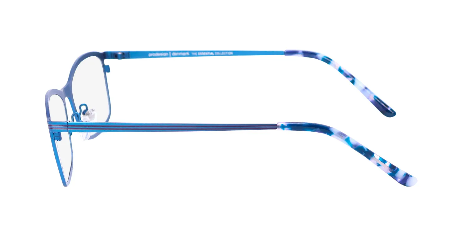 ProDesign Denmark Lined 1 9021 Eyeglasses Blue 51mm Women 4