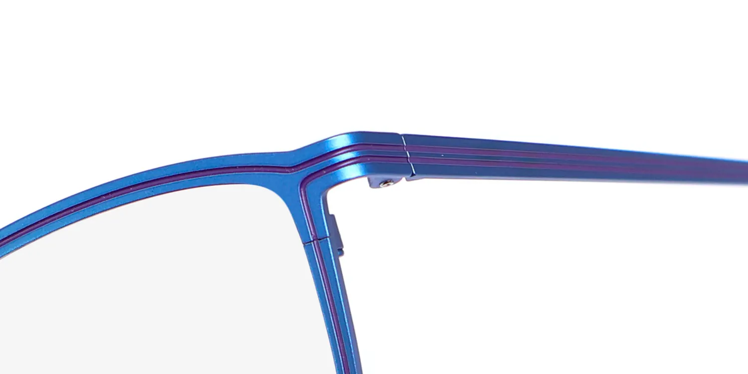 ProDesign Denmark Lined 1 9021 Eyeglasses Blue 51mm Women 6