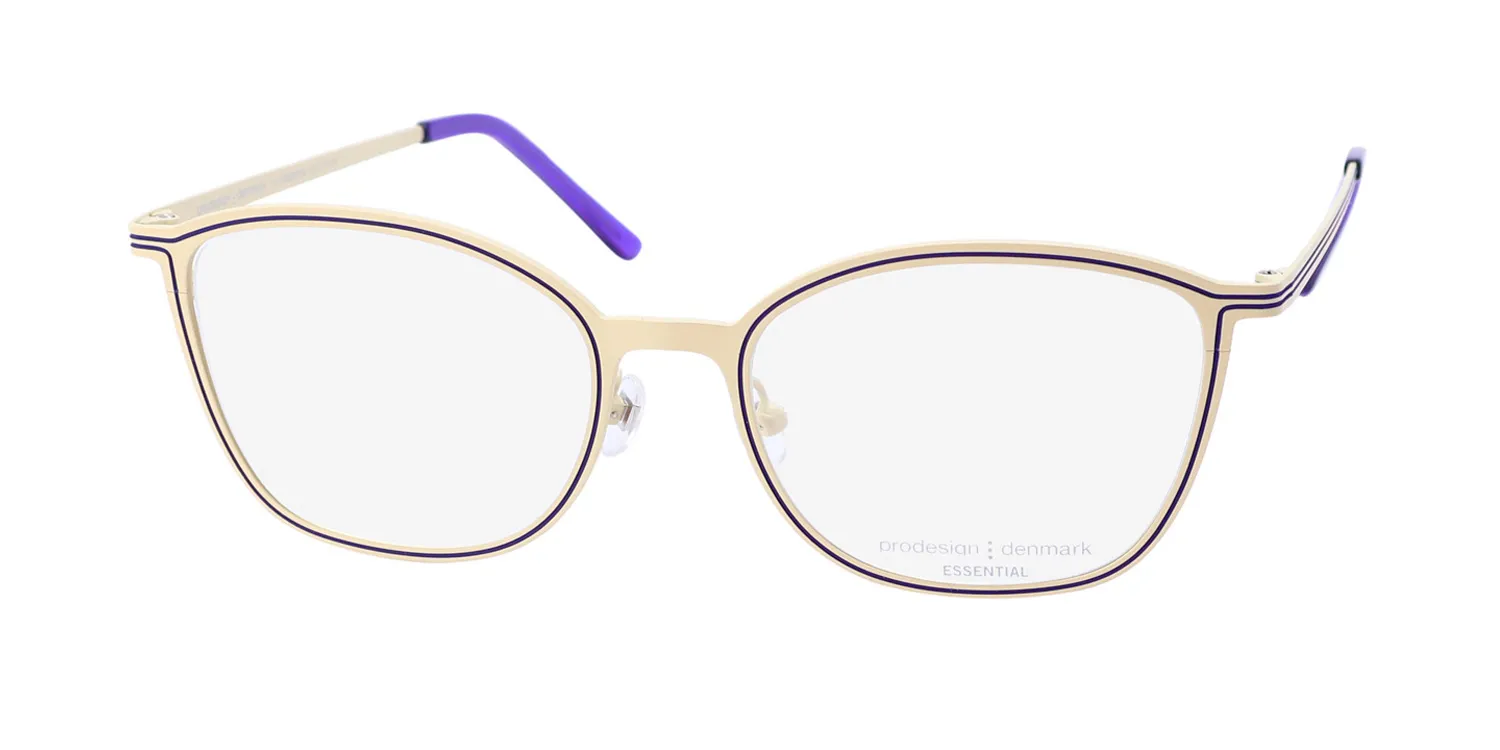 ProDesign Denmark Lined 2 1411 Eyeglasses Ivory 53mm Women