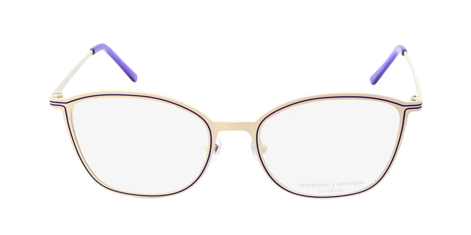 ProDesign Denmark Lined 2 1411 Eyeglasses Ivory 53mm Women 3