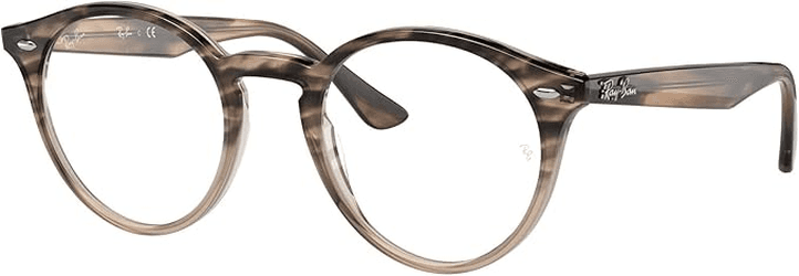 Ray-Ban RB2180V 8107 Eyeglasses Brown 49mm Unisex
