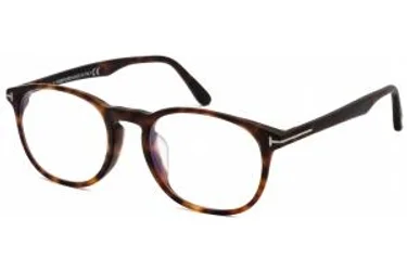 Tom Ford FT5680-F-B 054 Eyeglasses Red Havana 52mm