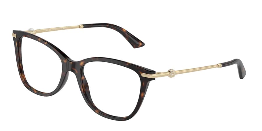 Jimmy Choo JC3007HB 5002 Eyeglasses Dark Tortoise 54mm Women