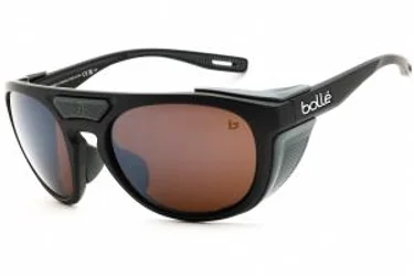 Bolle ADVENTURER BS139002 Sunglasses Black Matte - Bollé 100 Gun 59mm