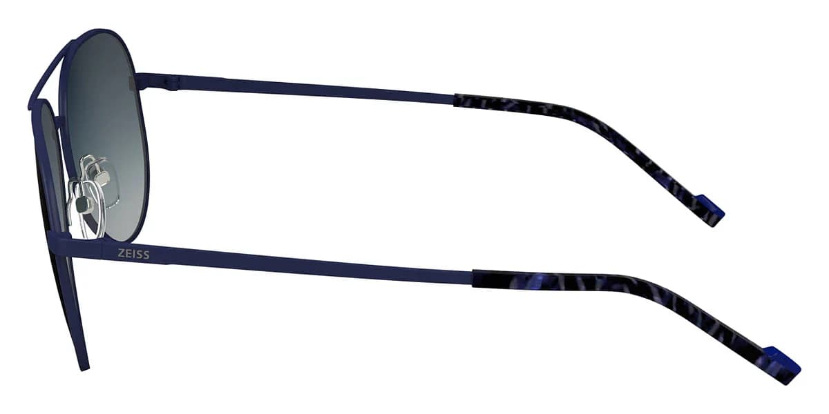 Zeiss ZS24150SP 403 Sunglasses Satin Blue 60mm Men 3