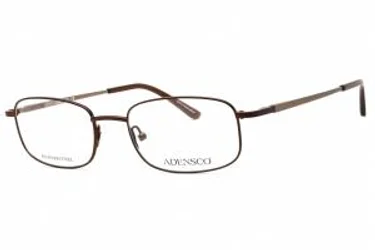 Adensco ASHTON/N 0NCJ 00 Eyeglasses Brown Ruthenium 52mm