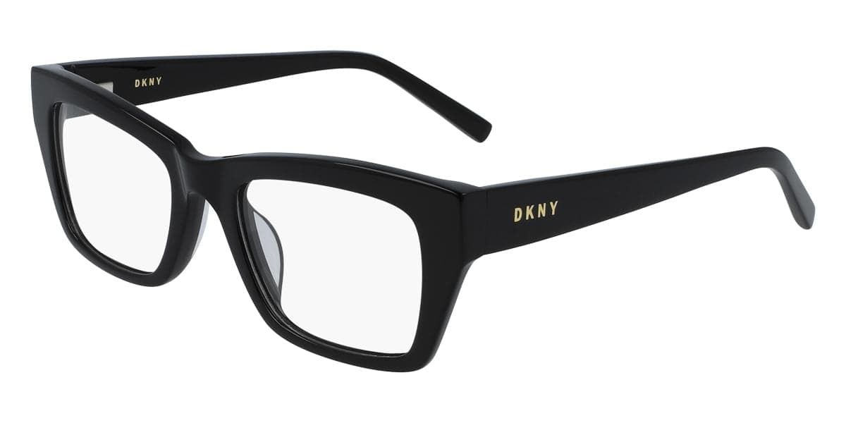 DKNY DK5021 001 DK5021 Eyeglasses Black 51mm Women