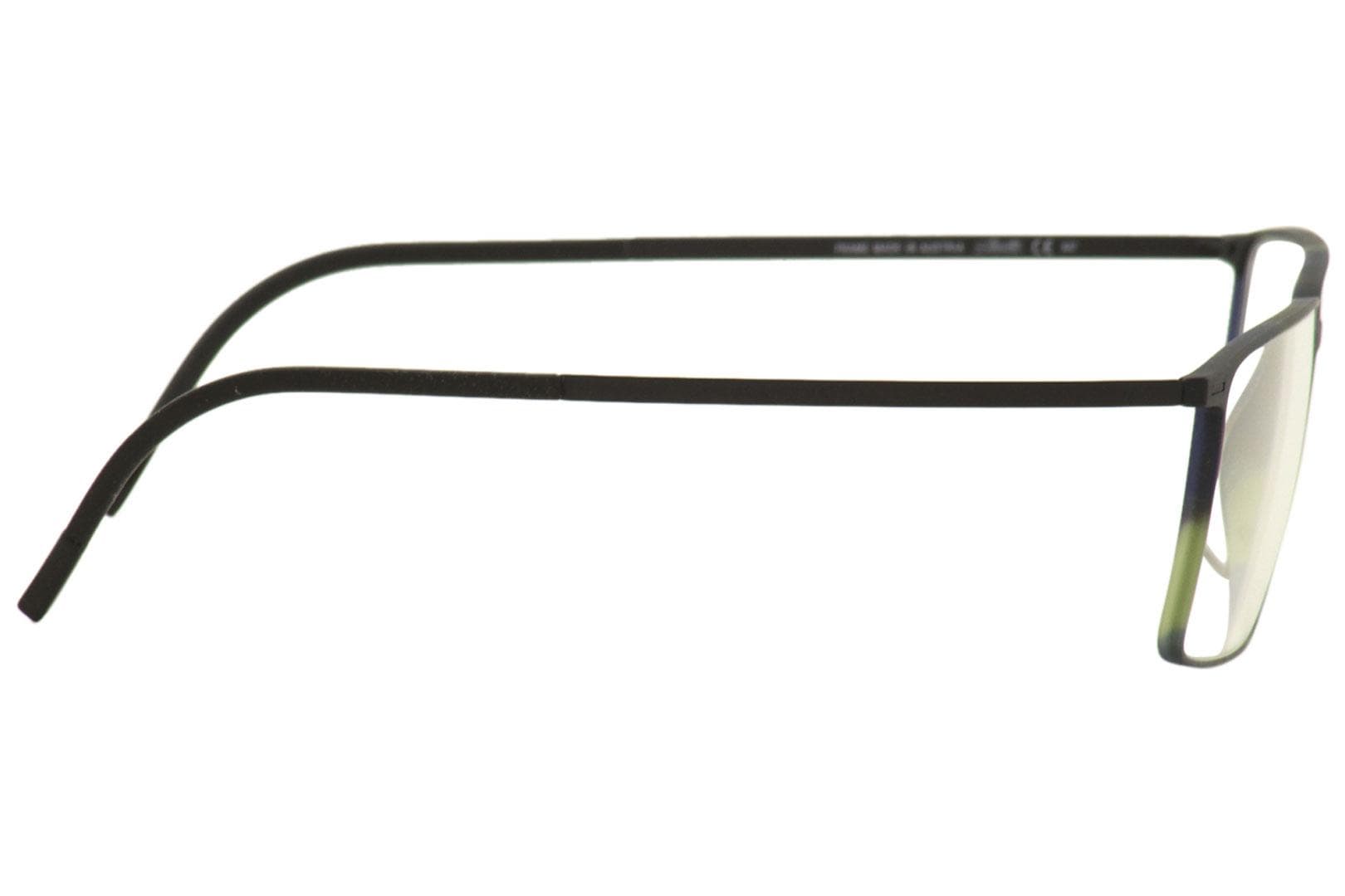 Silhouette 2919 5540 Eyeglasses Wild Moss/black 53mm Unisex 3