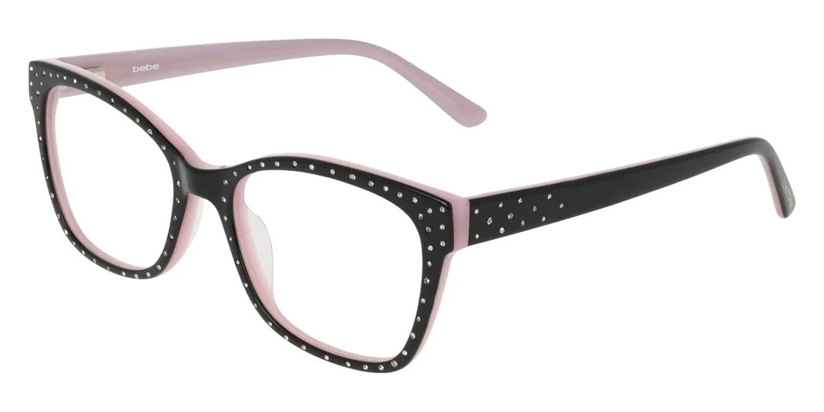 Bebe BB5252 001 Eyeglasses Jet 53mm Women
