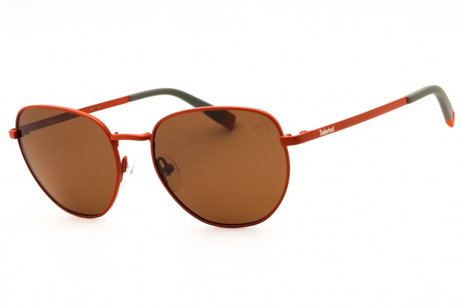 Timberland TB00048 43H Sunglasses Matte Orange 53mm Women