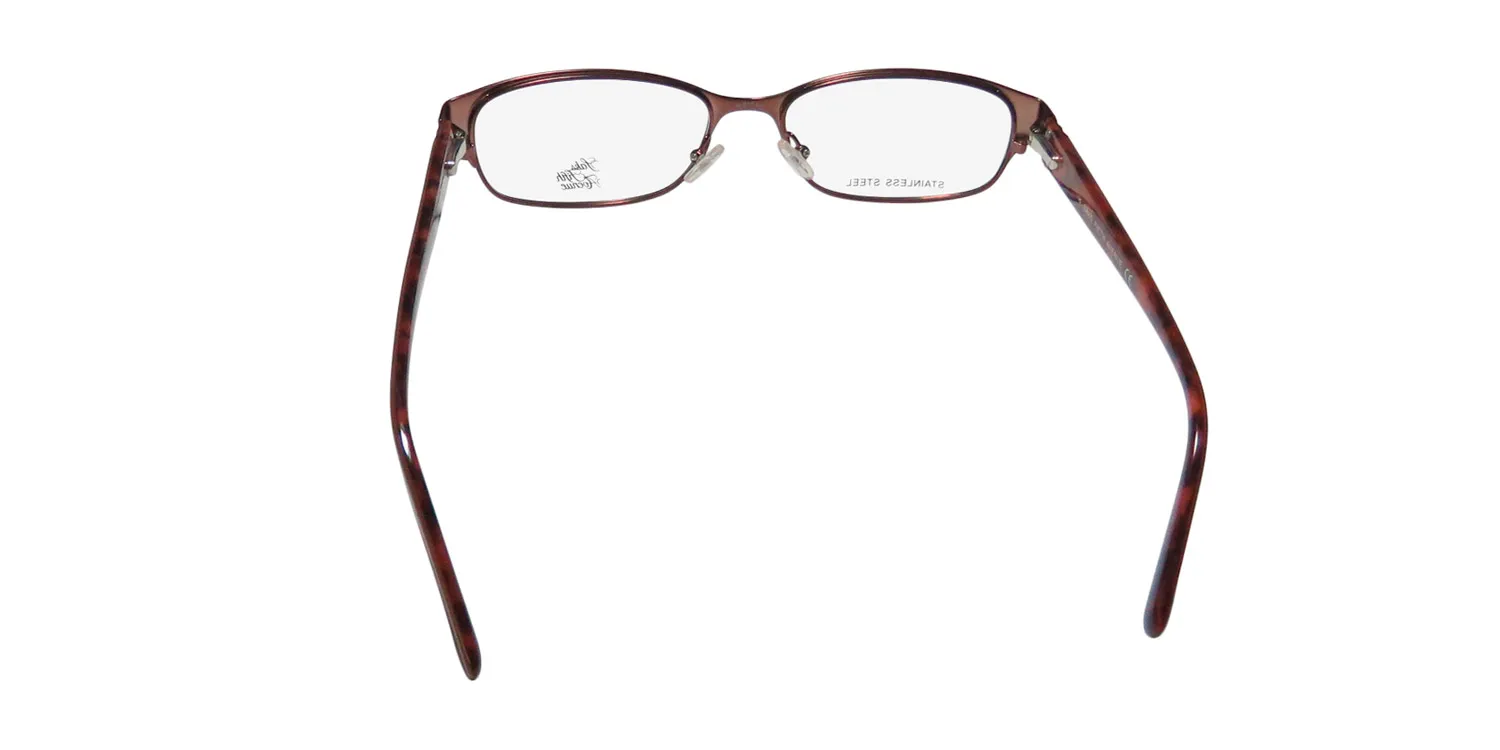 Saks Fifth Avenue 263 ed4 Eyeglasses Copper 54mm Women 5