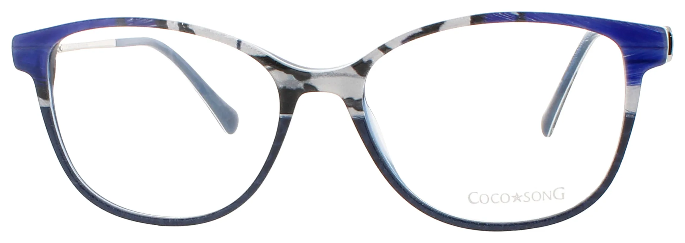 Coco Song WAITING SOMEONE C03 Eyeglasses Blue Black Brown 53mm Women 2