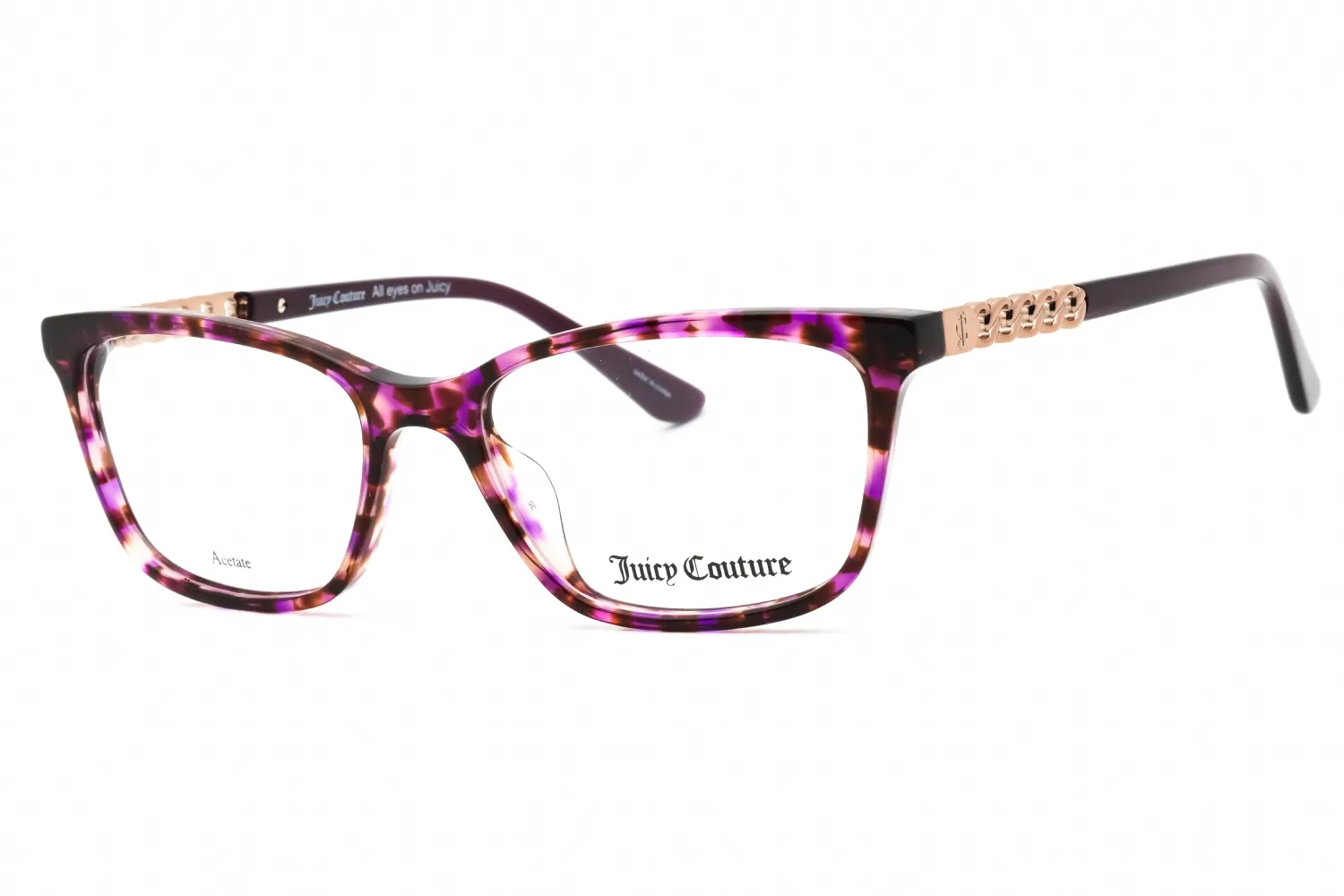 Juicy Couture JU 249 0YJM 00 Eyeglasses Violet Havana 53mm Women