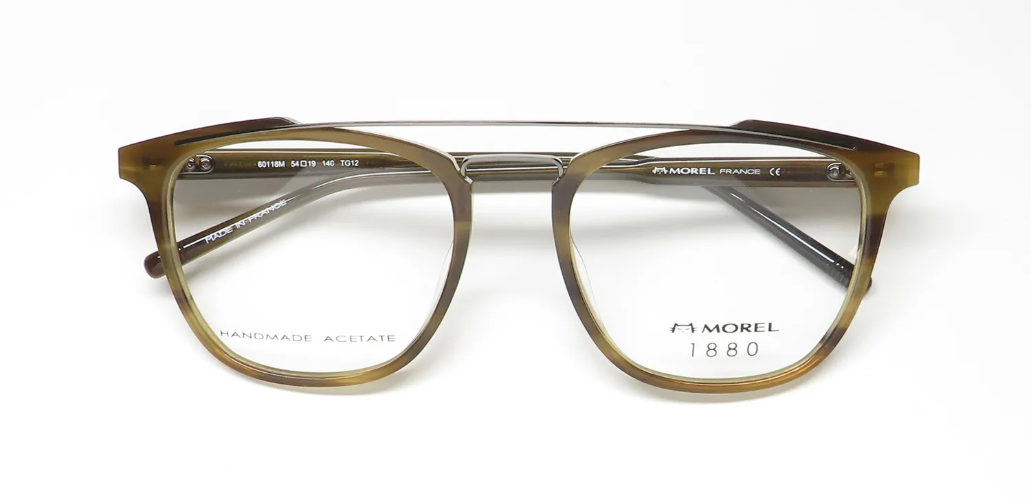 Morel 1880 60118m tg12 Eyeglasses Brown 54mm 2