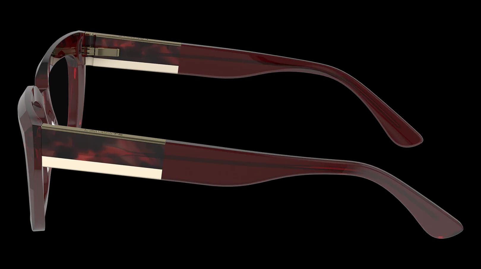 Lacoste L2934 601 Eyeglasses Transparent Burgundy 54mm Women 5