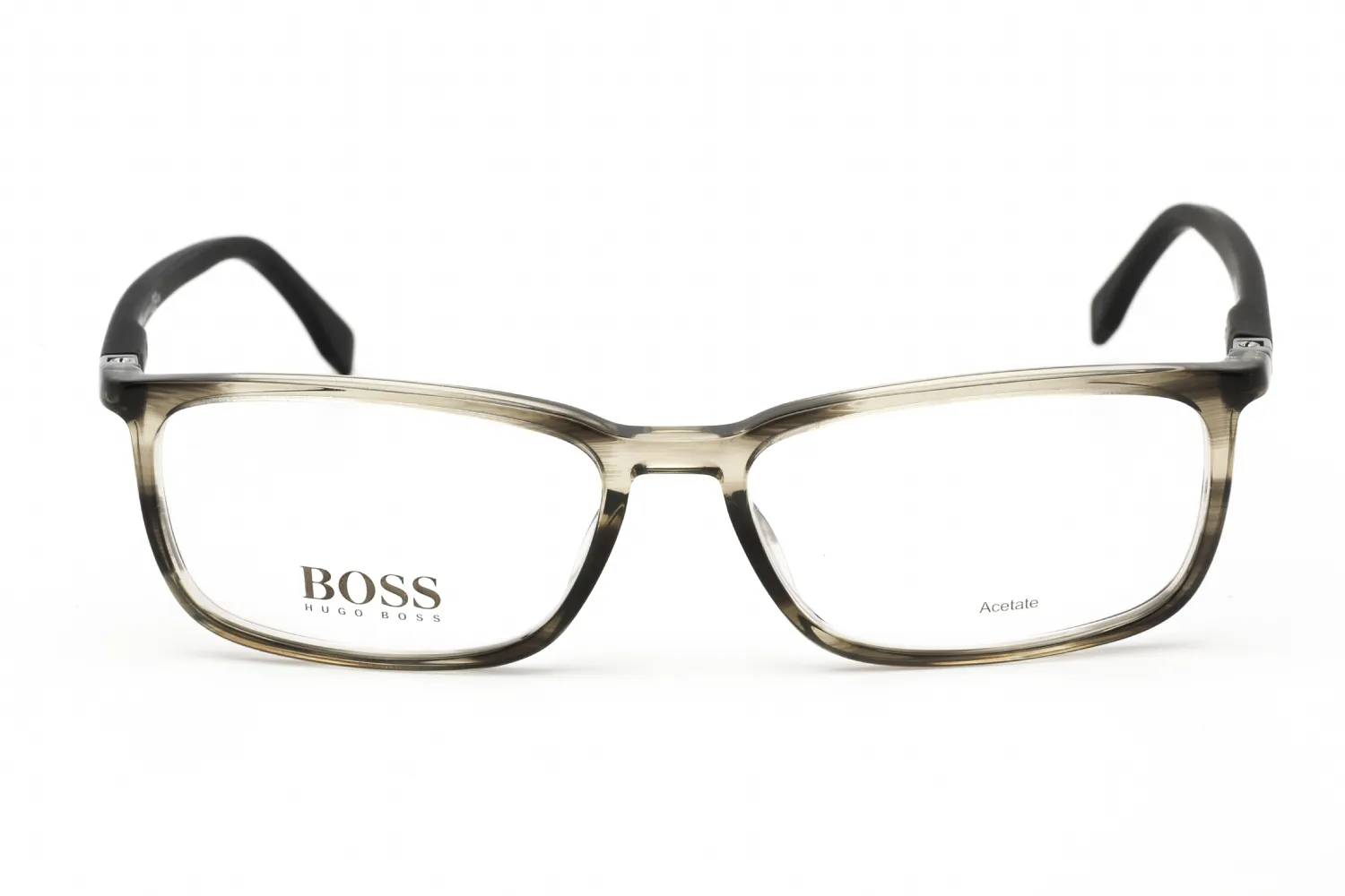 HUGO BOSS 0963 0ACI 00 Eyeglasses Grey Tortoise 55mm Men 2