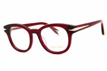 Roberto Cavalli VRC044M 490954 Eyeglasses Shiny Dark Burgundy