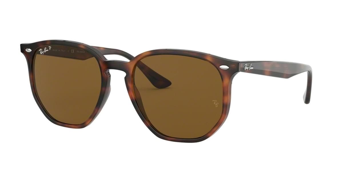 Ray-Ban RB2195 THALIA 6636/93 RB4306F Asian Fit Polarized Sunglasses Brown 150mm Women