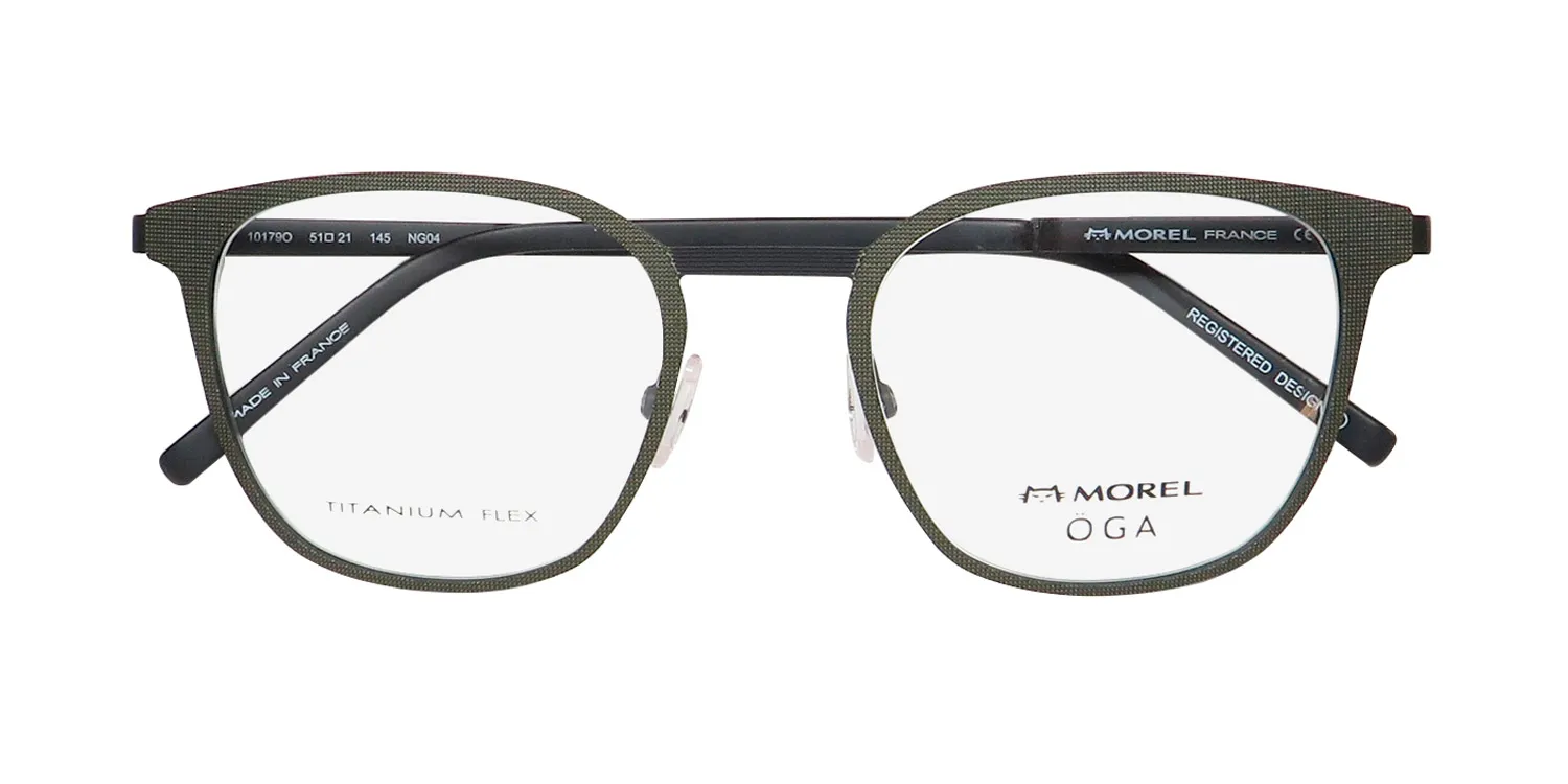 Morel Oga 10179o ng04 Eyeglasses Green 51mm 2