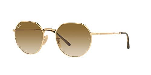 Ray-Ban RB3565 JACK 001/51 RB3565 Sunglasses Gold 145mm Unisex 2