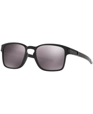 Oakley Latch Square OO9353-02 Sunglasses Black 139mm Men