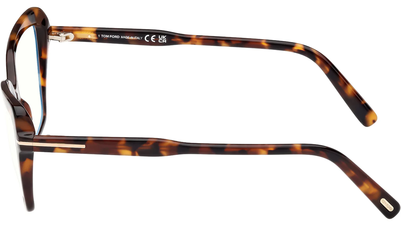 Tom Ford FT5948B 052 Eyeglasses Dark Havana 55mm Women 4