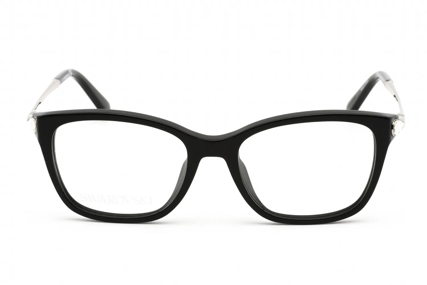 Swarovski SK5350 001 Eyeglasses Shiny Black 49mm Women 2