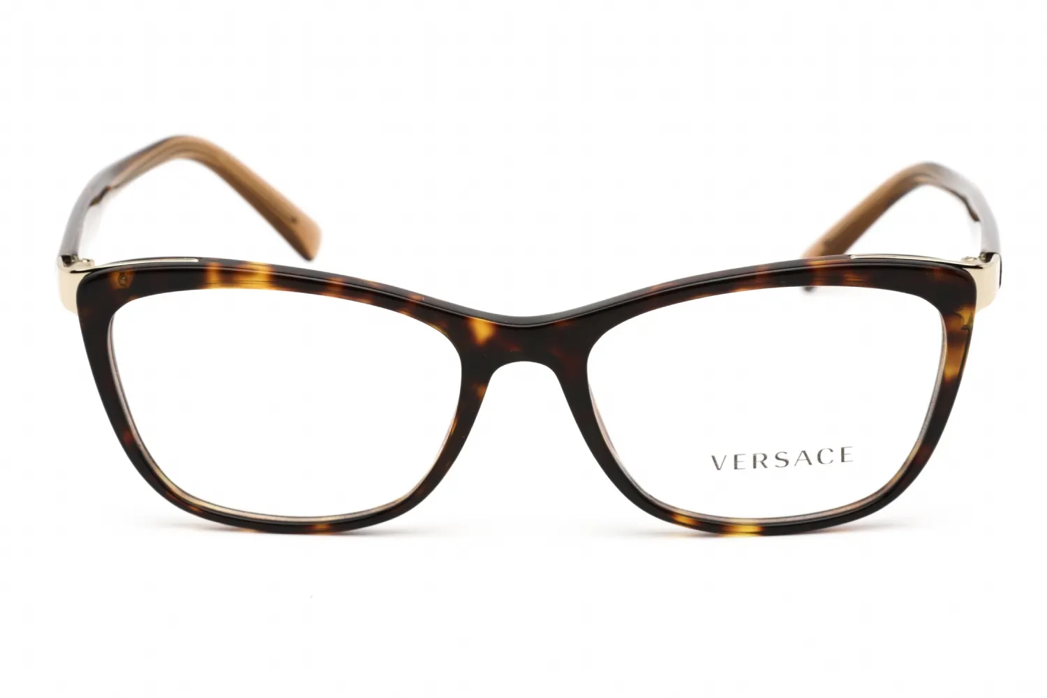 Versace VE3255 108 Eyeglasses Dark Havana 54mm Women 2