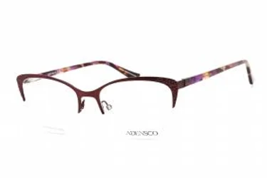 Adensco AD 241 0U7I 00 Eyeglasses Matte Plum