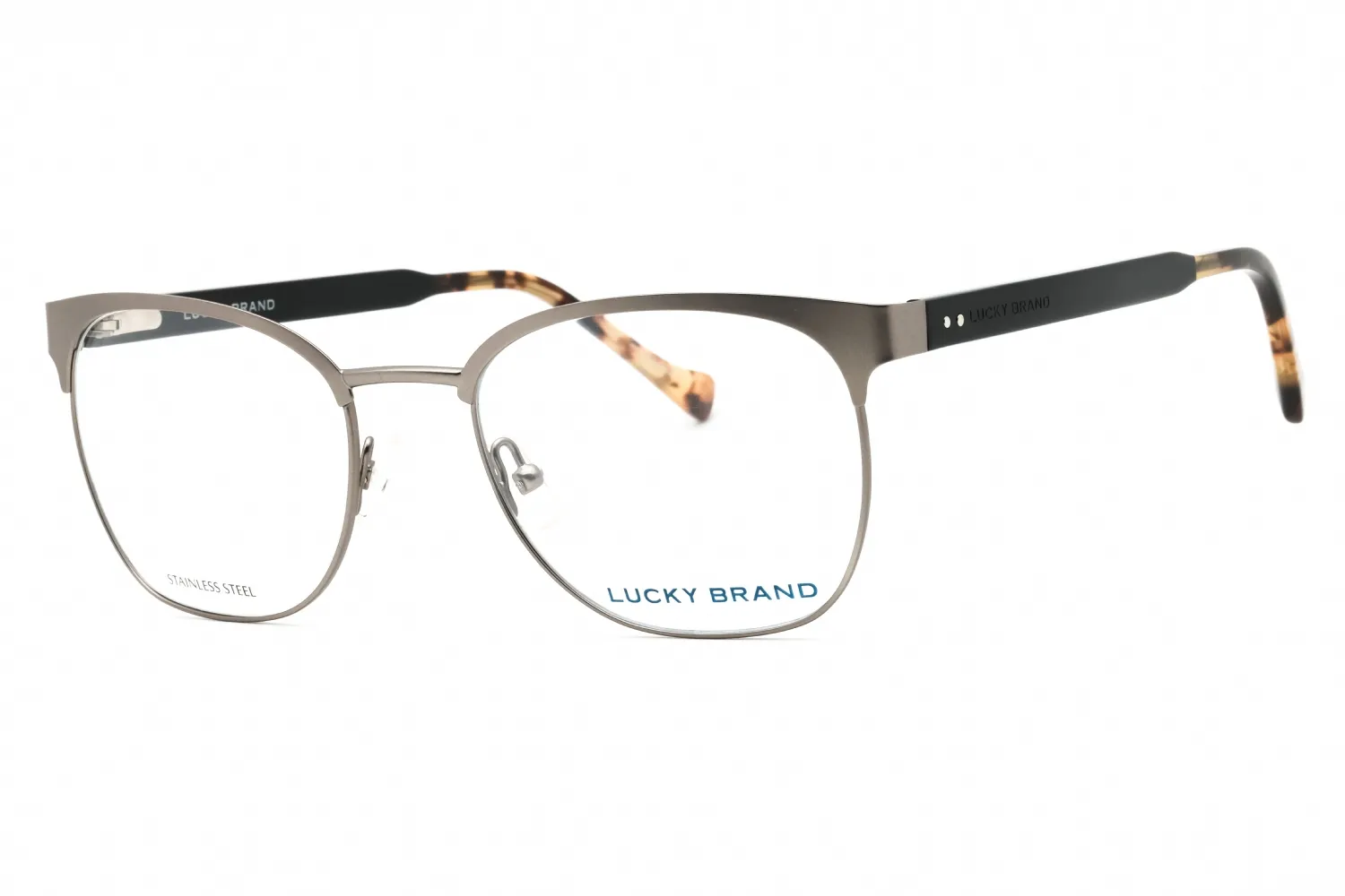 Lucky Brand VLBD318 0GUN Eyeglasses Gunmetal 52mm Men