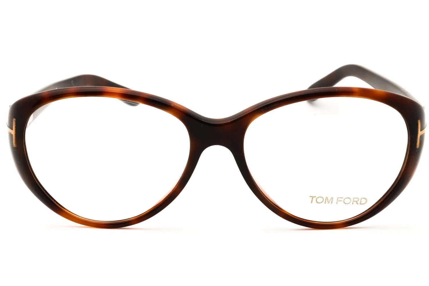 Tom Ford FT5245 052 Eyeglasses Dark Havana 53mm Women 2