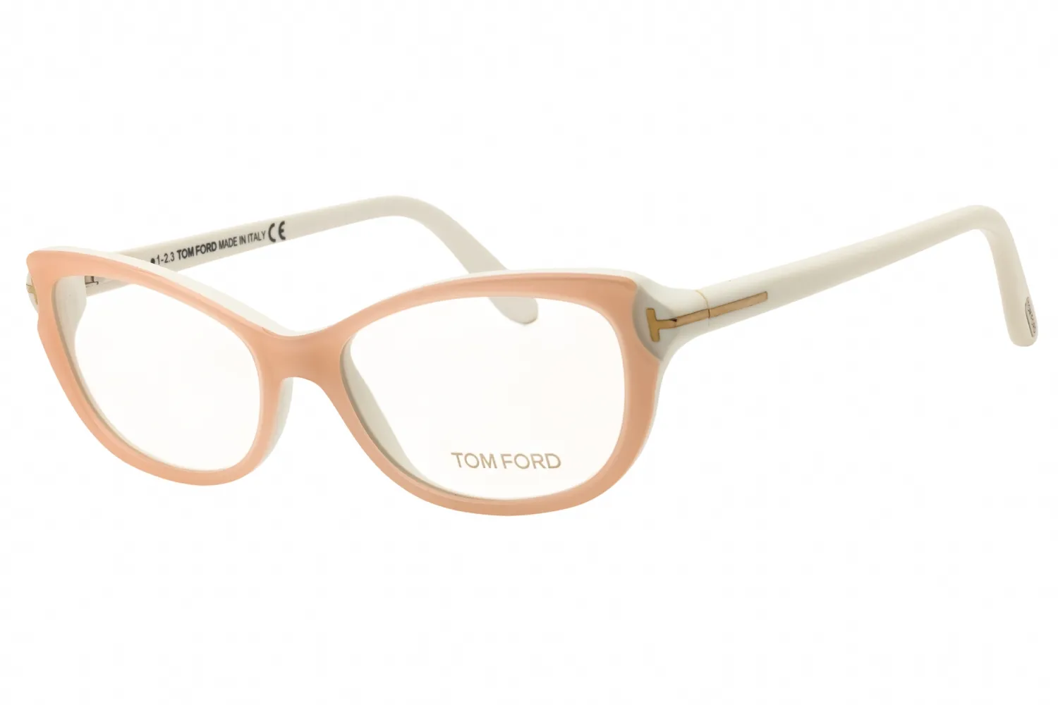 Tom Ford FT5286 072 Eyeglasses Shiny Pink 52mm Women