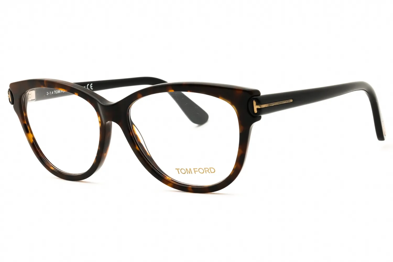 Tom Ford FT5287 055 Eyeglasses Coloured Havana 55mm Women