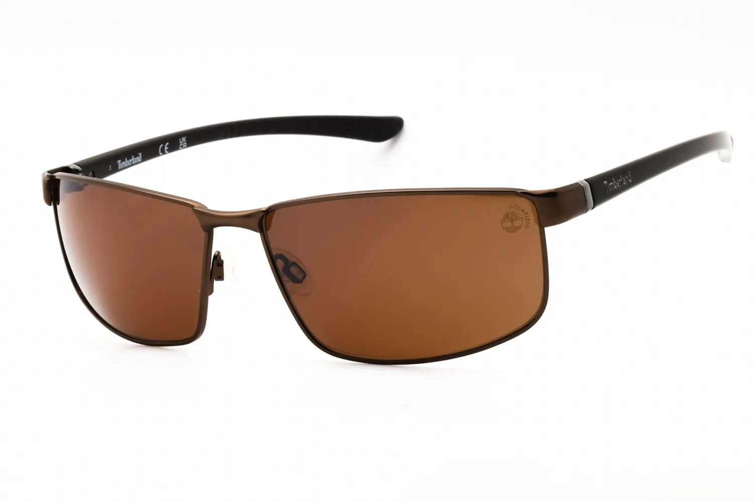 Timberland TB9035 49H Sunglasses Matte Dark Brown 61mm Men