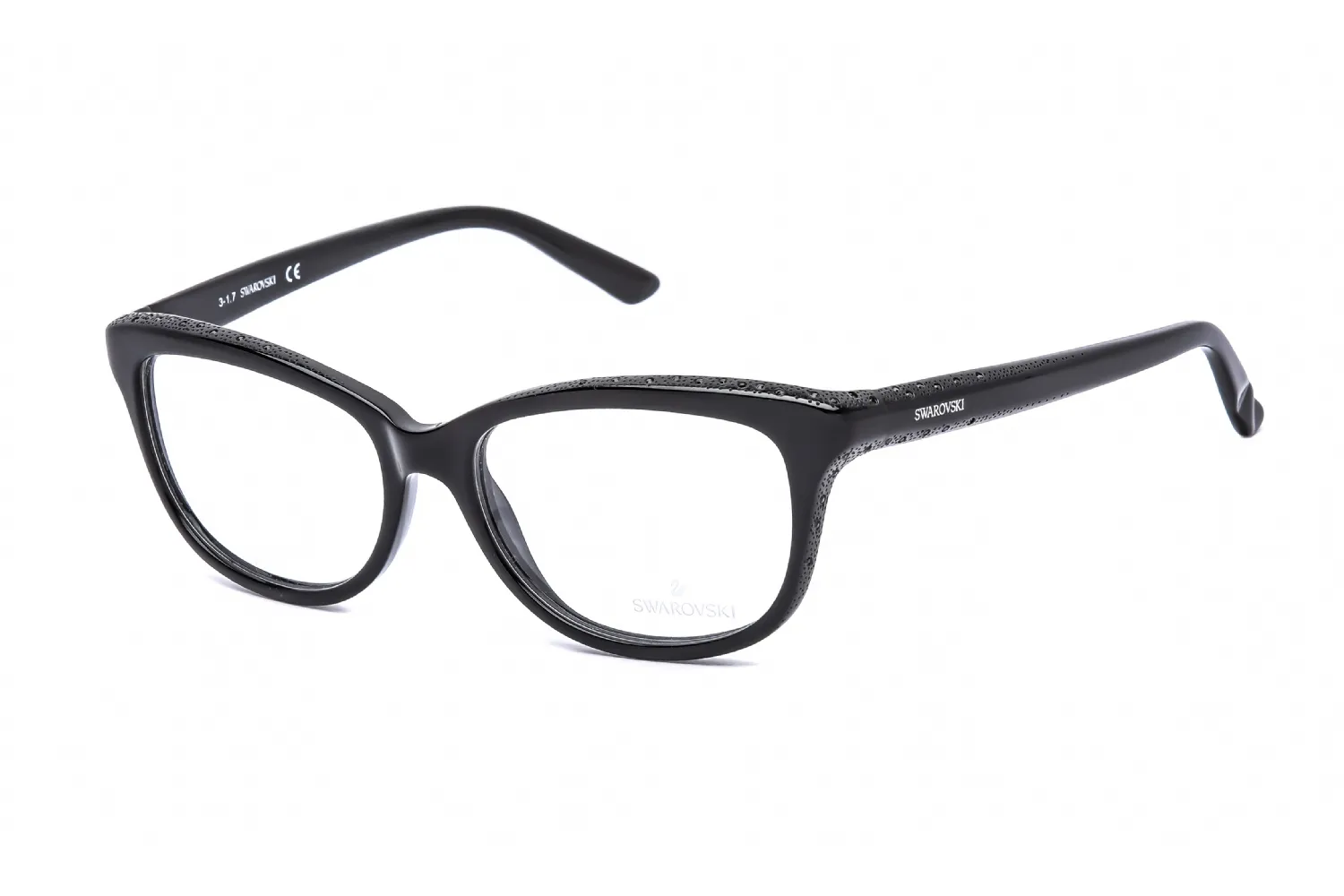 Swarovski SK5100 001 Eyeglasses Shiny Black 54mm Women