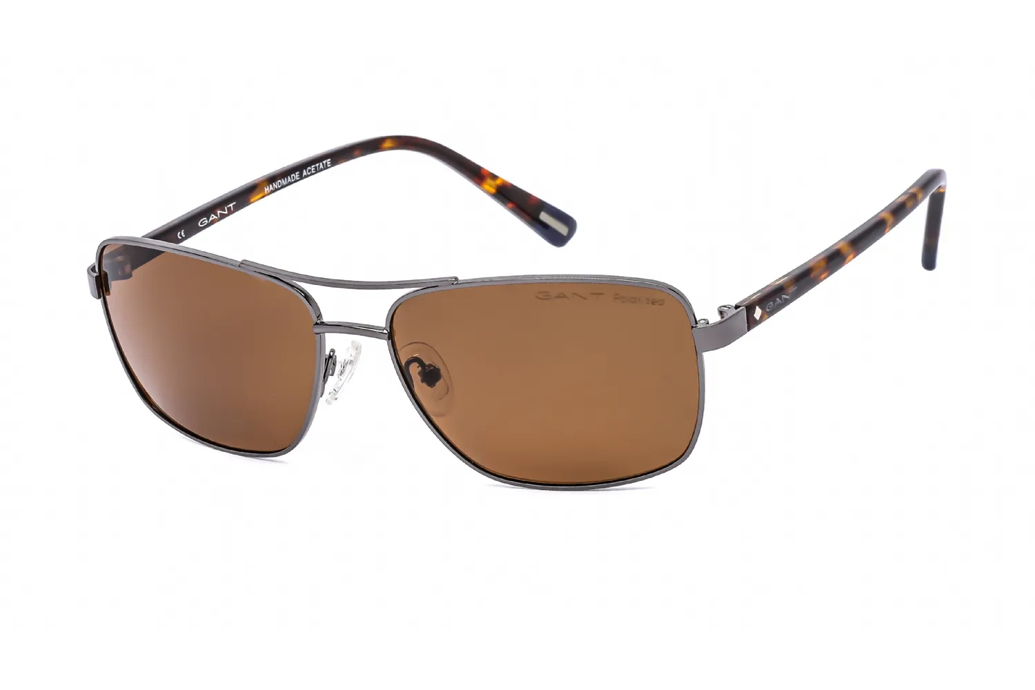 Gant GA7063 08D Sunglasses Shiny Gumetal 58mm Men