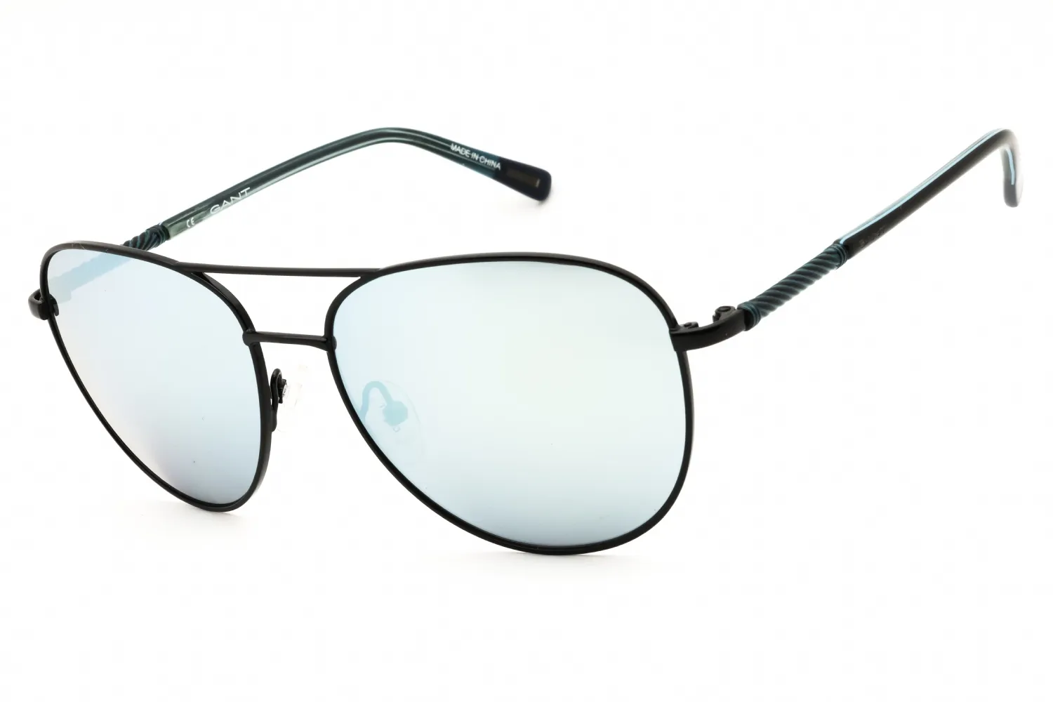 Gant GA8039 01C Sunglasses Shiny Black 57mm Women
