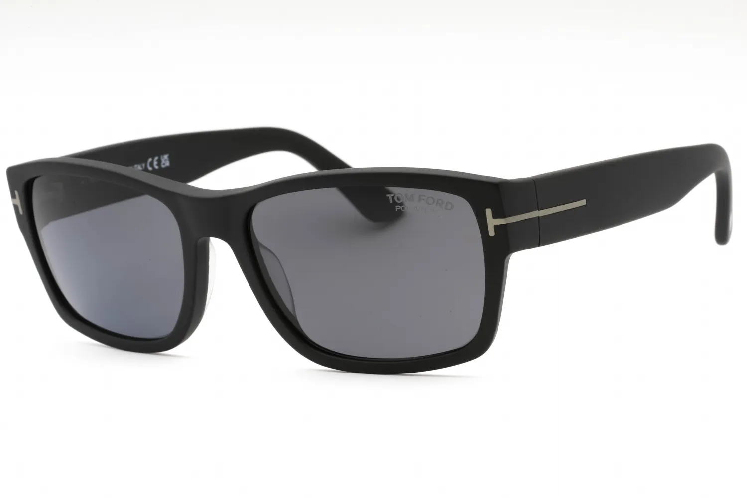 Tom Ford FT0445 02D Sunglasses Matte Black 58mm Men