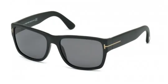 Tom Ford FT0445 02D Sunglasses Matte Black 58mm Men 3