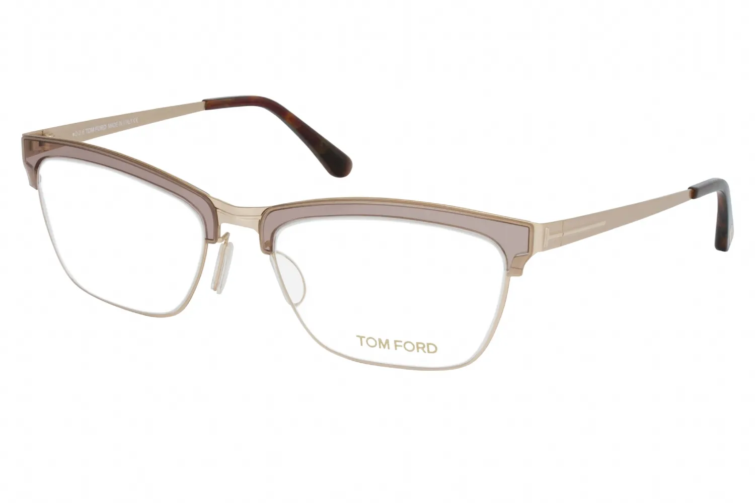 Tom Ford FT5392 050 Eyeglasses Dark Brown 54mm Women