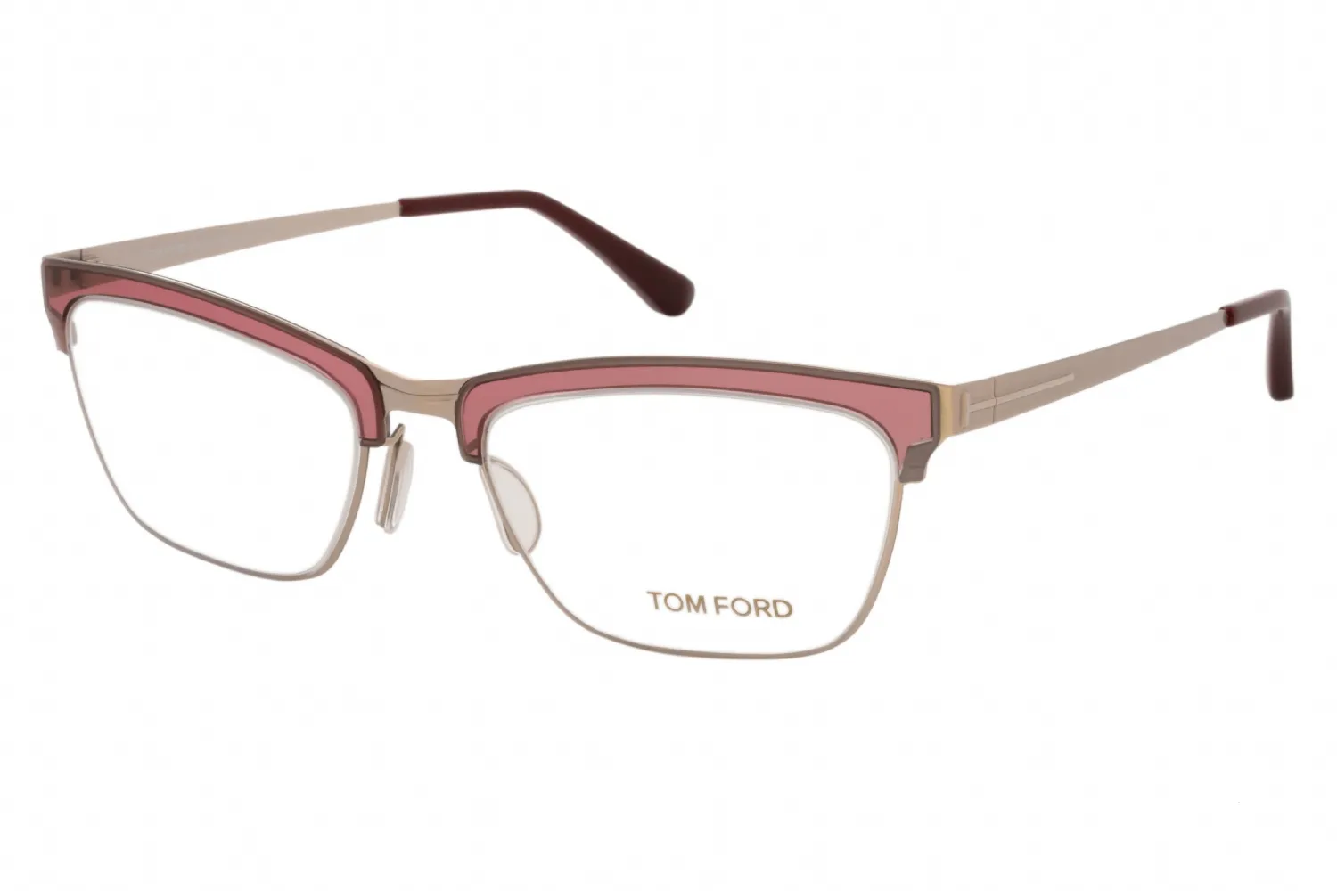 Tom Ford FT5392 071 Eyeglasses Bordeaux 54mm Women