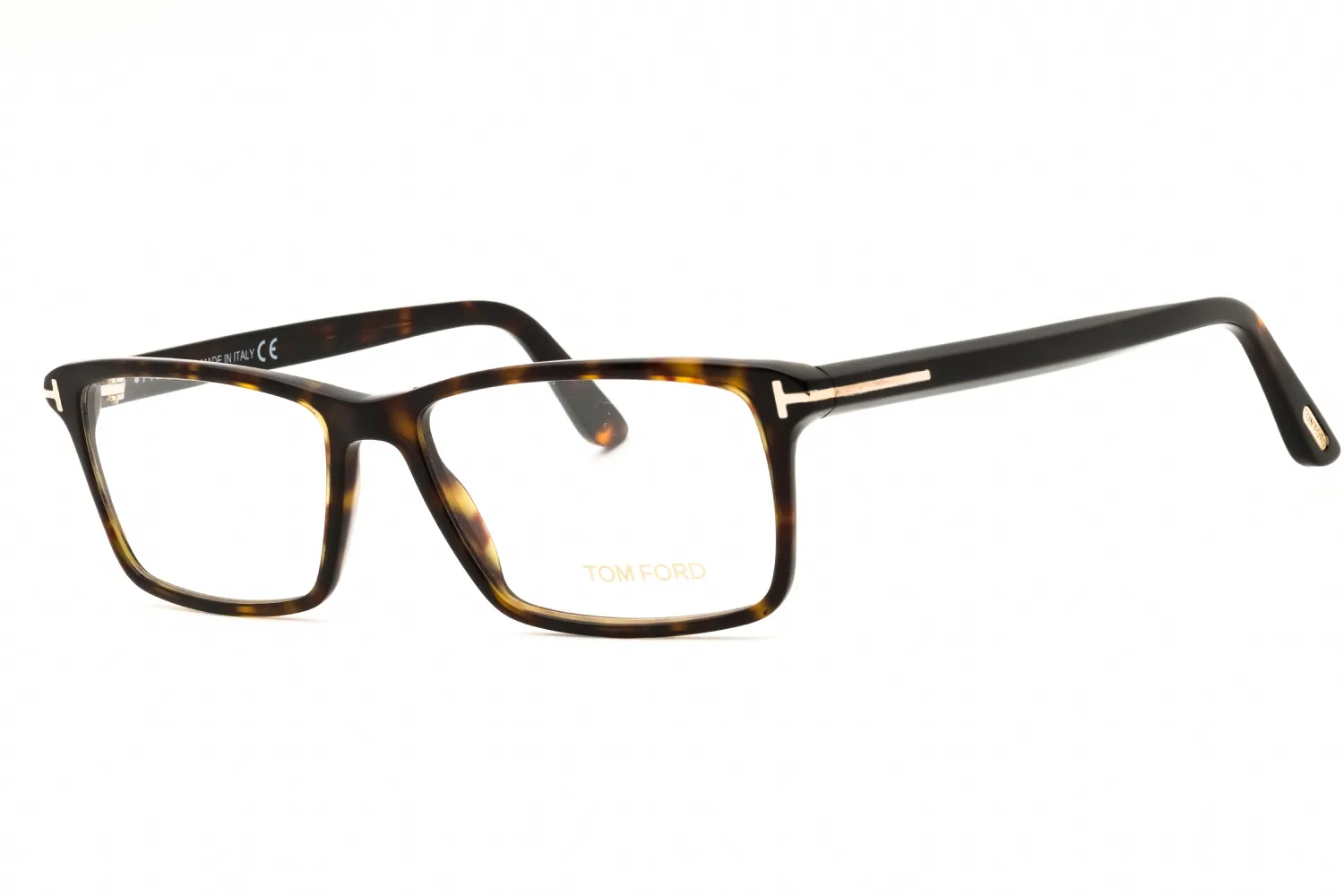 Tom Ford FT5408 052 Eyeglasses Dark Havana 56mm Men