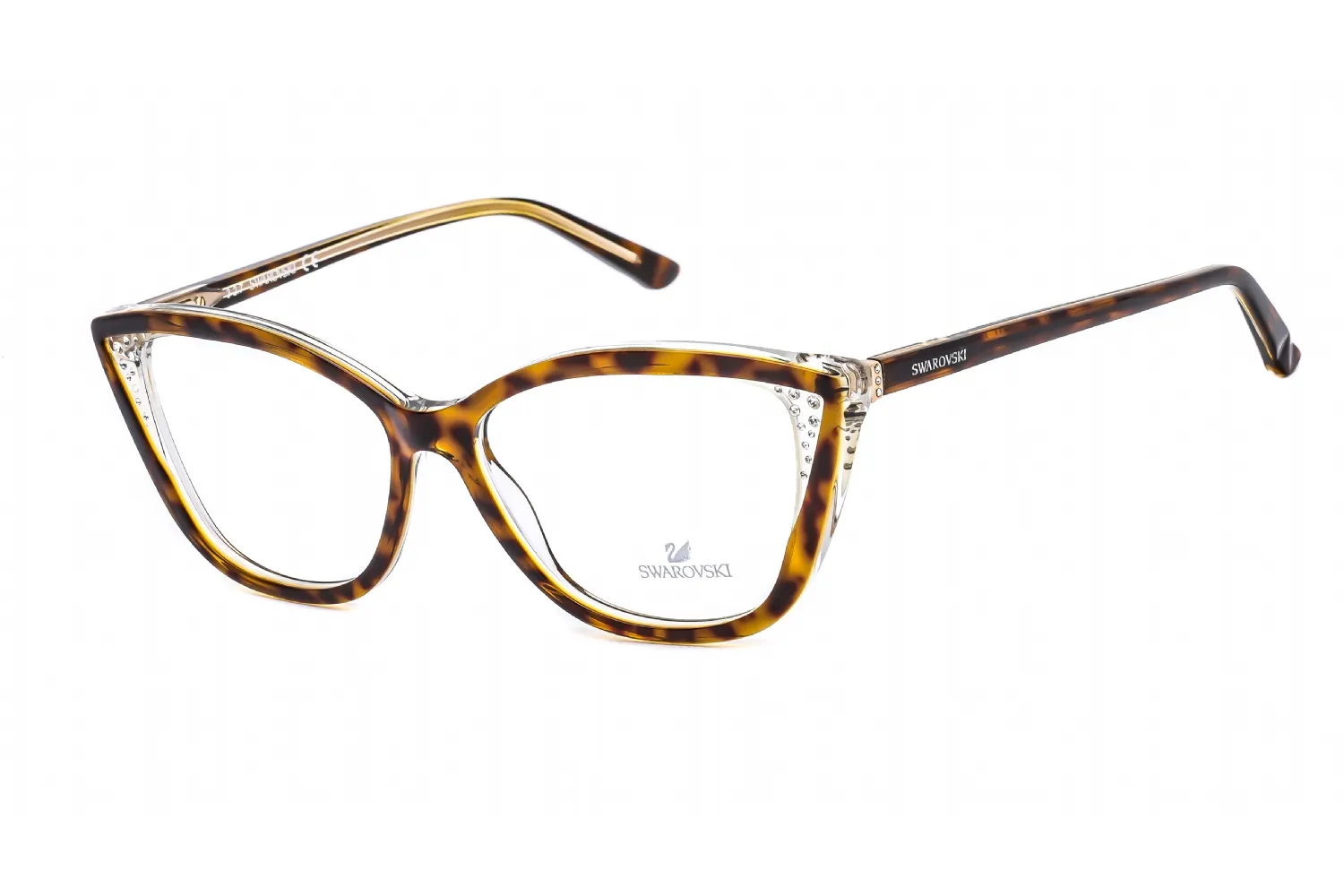 Swarovski SK5183 056 Eyeglasses Havana 53mm Women